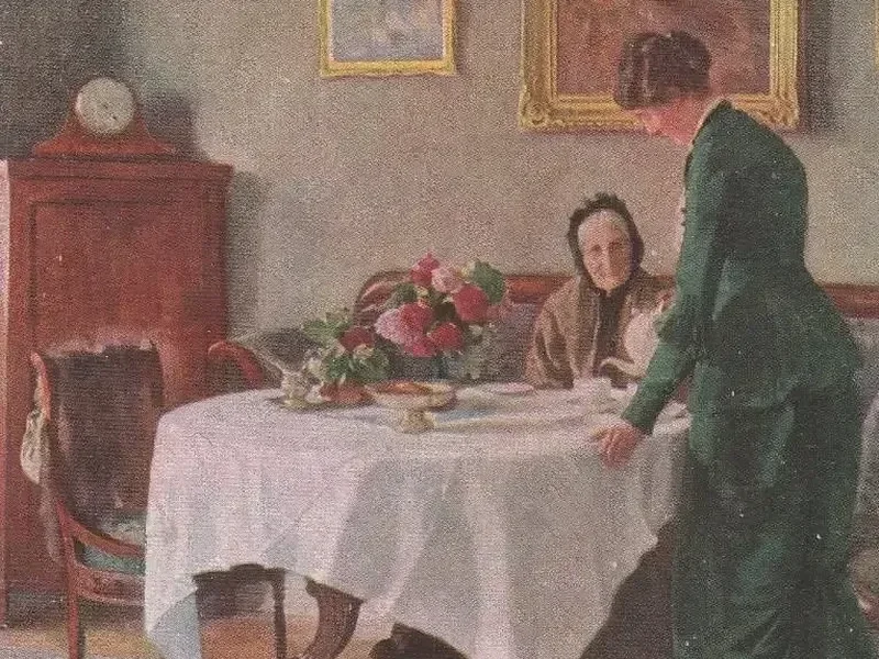 1875-Alfred Höhn - La visita